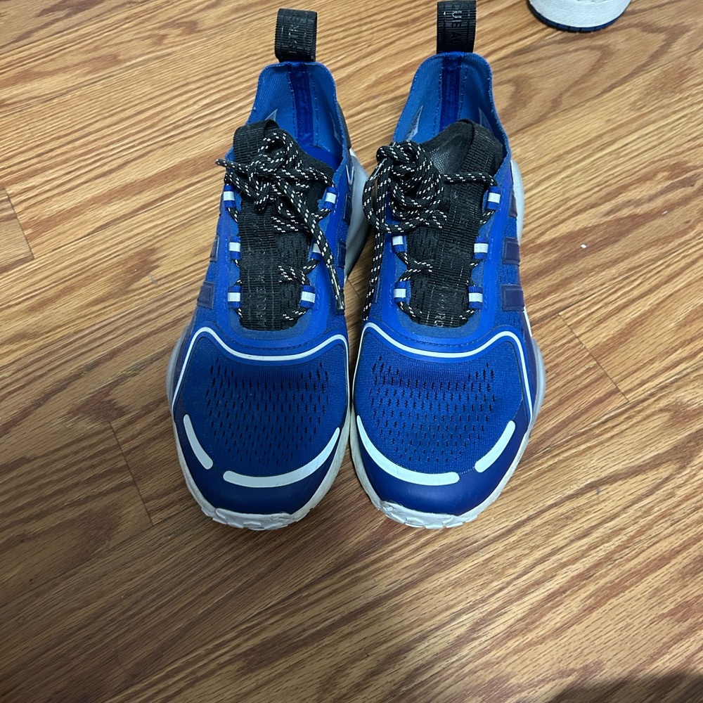 adidas Blue and Black Athletic Shoes